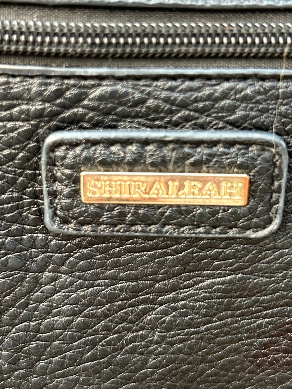 Anthro ShiraLeigh Womens Arden Vegan Slouchy Tote Handbag Black - Picture 12 of 14